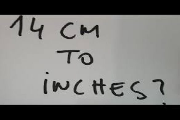 How Many Inches Is 14 Cm