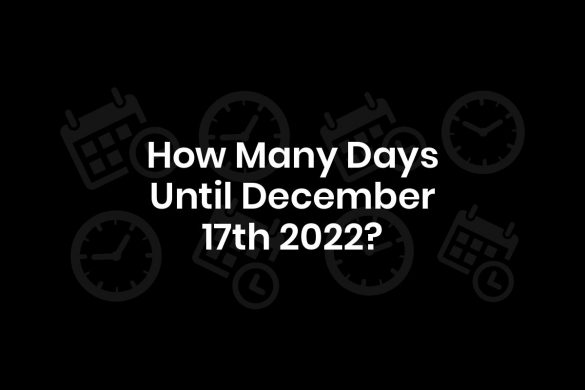How Many Days Till December 17