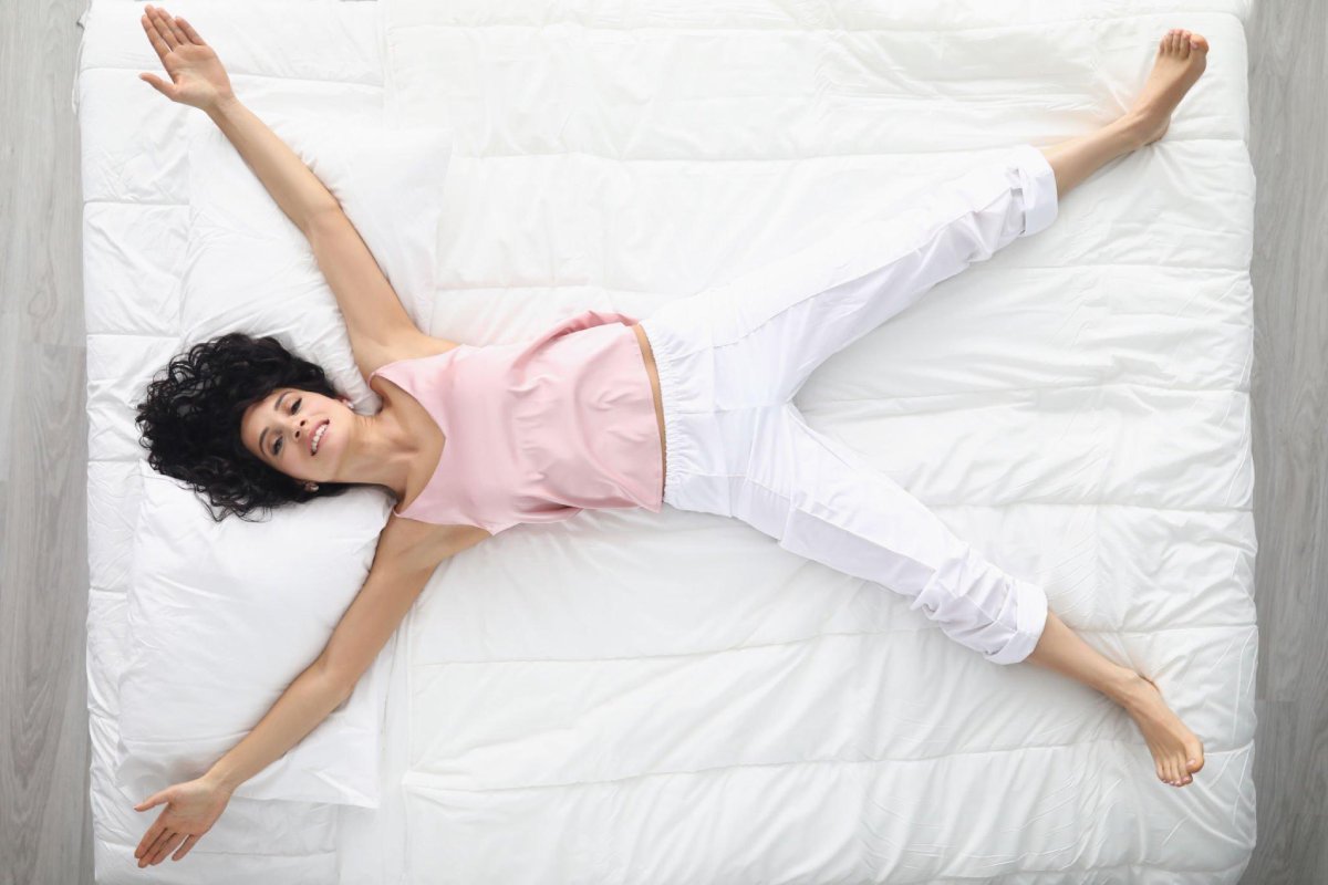 Oversized super king size bed
