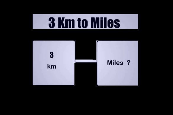 3km to miles