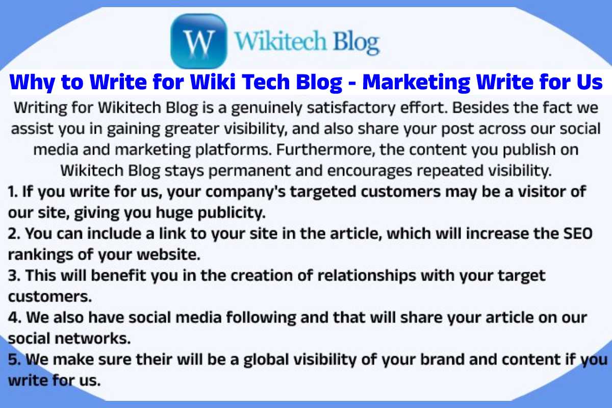 Why write for wikitech Blog